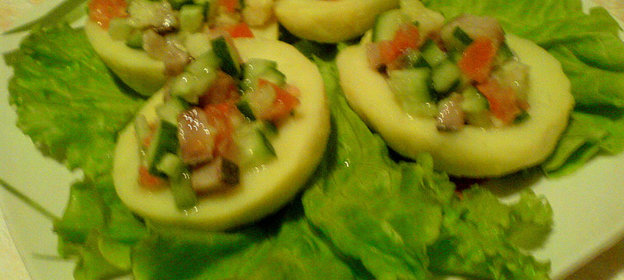 Сельдь в уксусно-горчичном маринаде