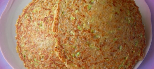 Кабачково-гречневые блинчики-лепешки