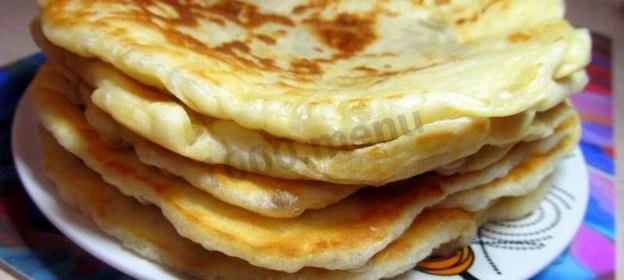 Лепешки на молоке