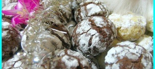 Шоколадное печенье Трюфель