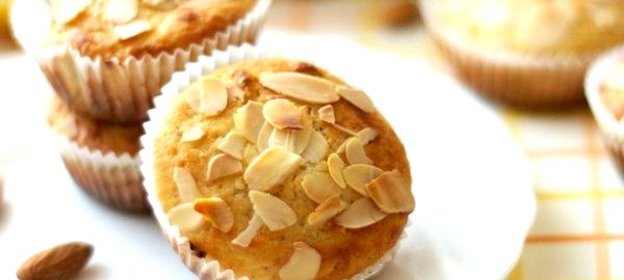 Маффины лимонно-миндальные