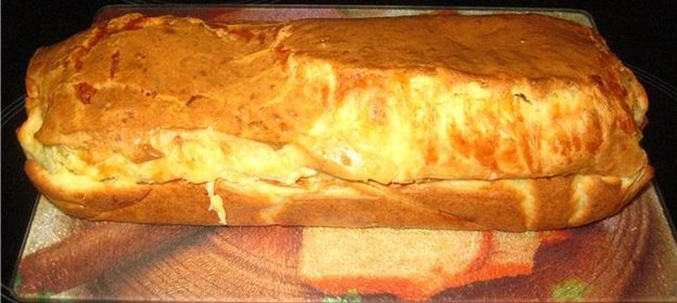 Сырный кекс