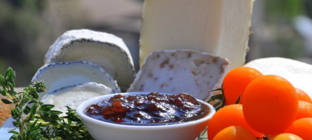 Морская рыба с креветками