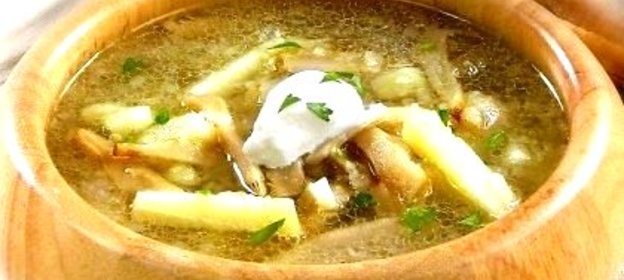 Груздянка из соленых груздей