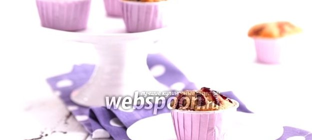 Сливовые маффины