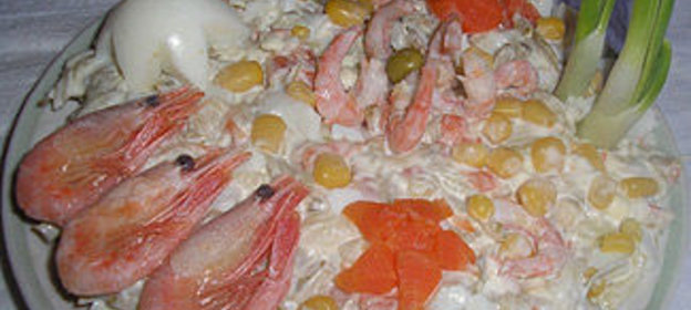 Салат Морское дно