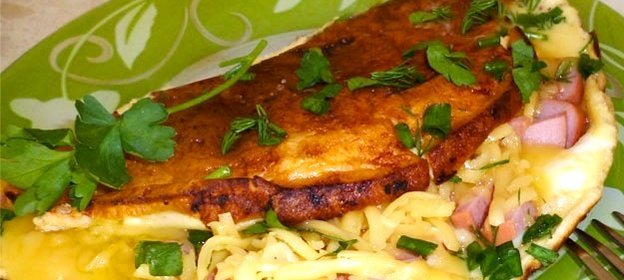 Яичница с мукой