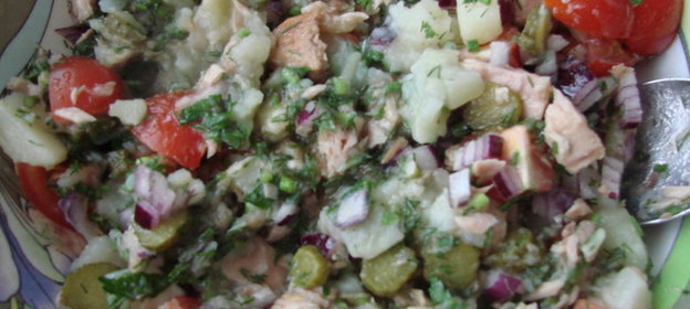 салат Тунец