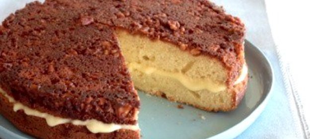 Кекс с грецкими орехами