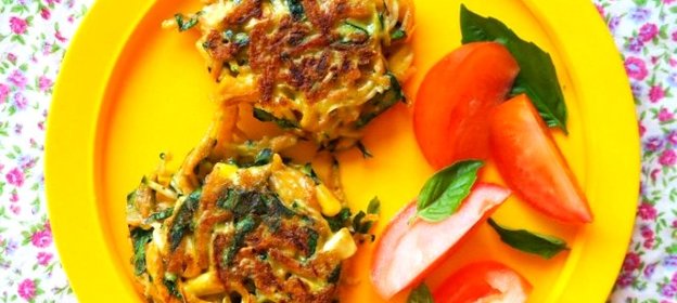 Овощные оладьи