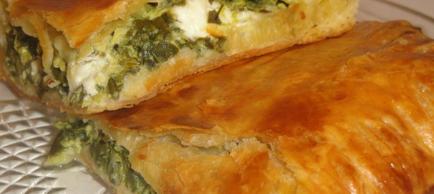 СПАНОКОПИТА/пирог со шпинатом/