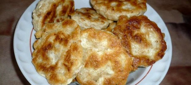 Постные овсяные оладьи