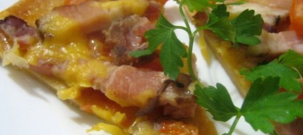 Пицца на бездрожжевом тесте