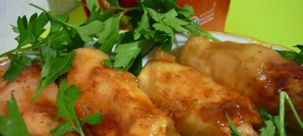 Голубцы В красном