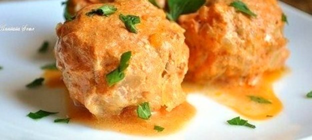 Ленивые голубцы в томатном соусе