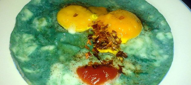 Яичница Небо голубое