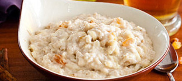 Овсянка с яблоками в мультиварке