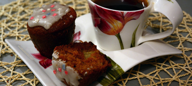 Имбирные маффины (рождественский вариант с имбирем)