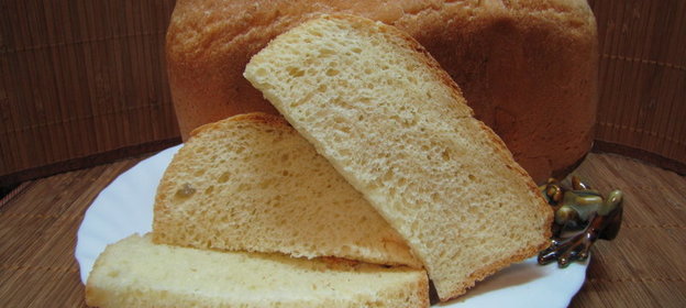 Хлебушек яичный в хлебопечке