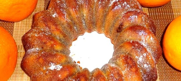 Шоколадно-ванильный кекс