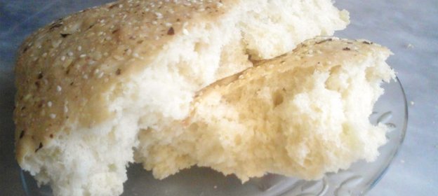 Хлебная лепешка по быстрому