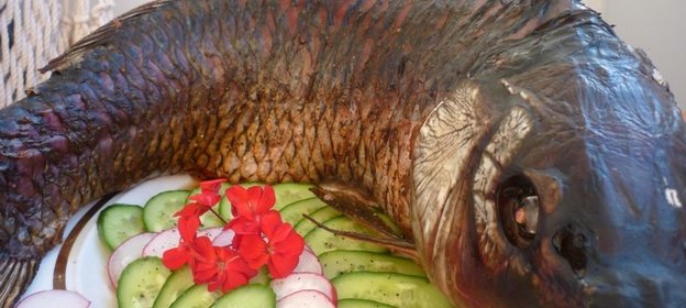 Оладьи из лосося