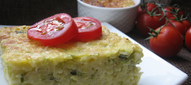 Запеканка Три сыра с кабачком и пастой (Zucchini Pasta Bake )