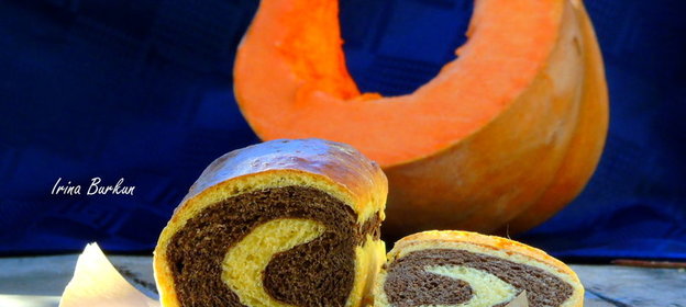 Тыквенно-шоколадный хлеб