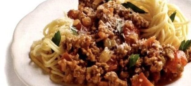 Спагетти с соусом Болоньезе