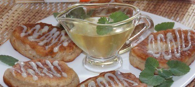 Оладьи с гречневыми хлопьями и орехами