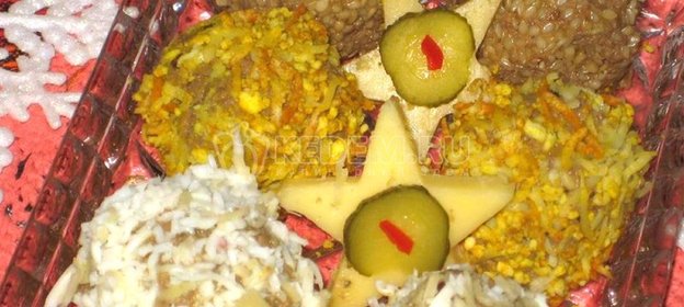 Бульон с сырными лепешками