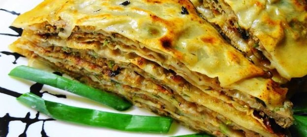 Китайские лепешки с мясом