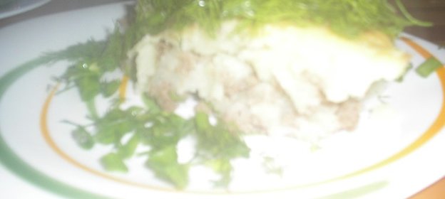 Запеканка мясо-картофельная как в детском садике