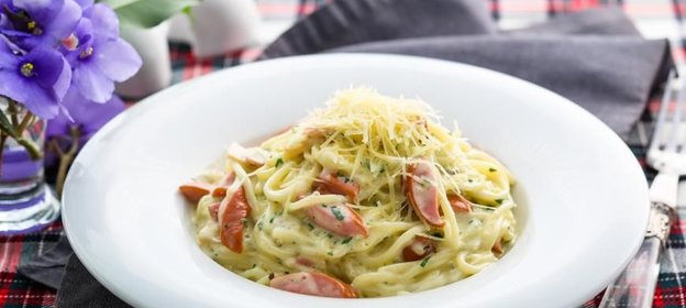 Спагетти АЛЯ КАРБОНАРА
