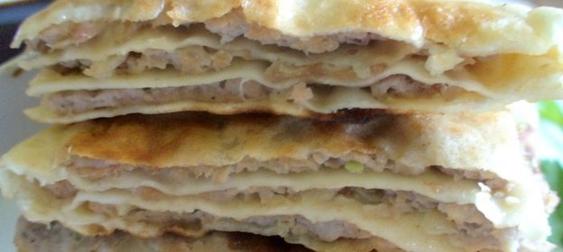 Китайские Лепешки со свининой «Жоубин»