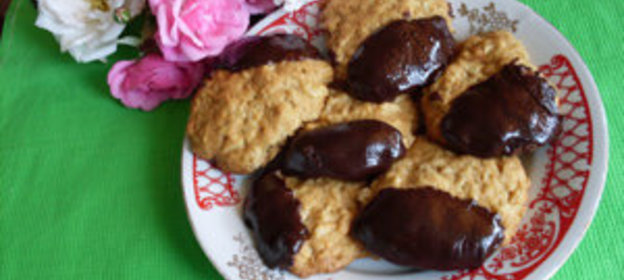 Мягкое яблочное печенье