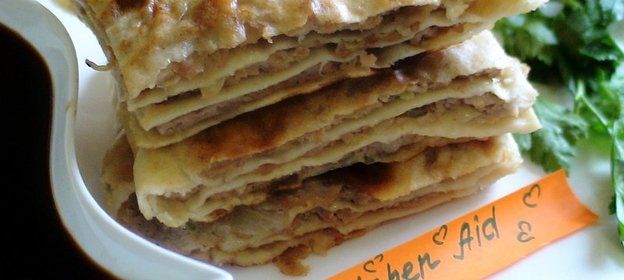 Китайские Лепешки со свининой «Жоубин.»