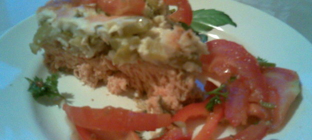 Рыбка + салат