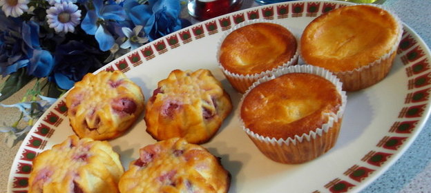 mini-cheesecake или творожные мини-кексы