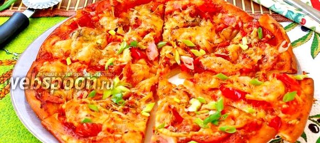 Пицца на кефире