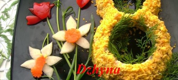 Бульон с яичной заправкой