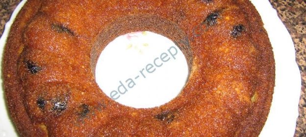 Кекс с черносливом и грецким орехом Браслет