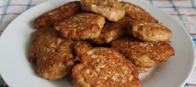 Оладьи из семги