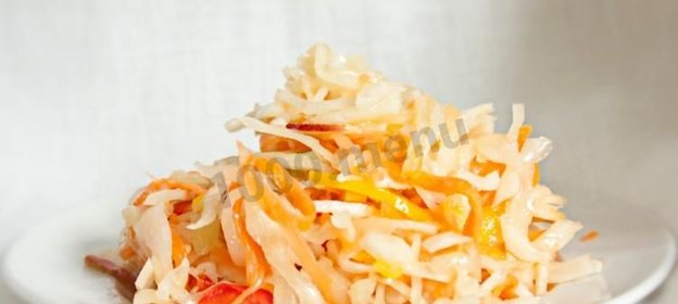 Салат на зиму из капусты заготовки