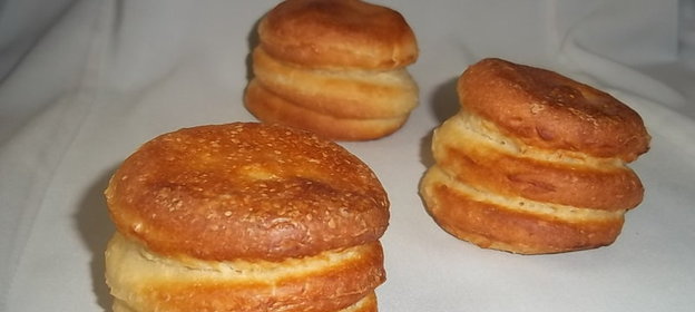 Слоеные рисовые булочки