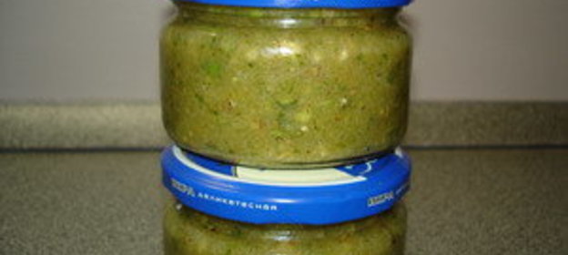 Живое варенье-желе из фейхоа с орехами