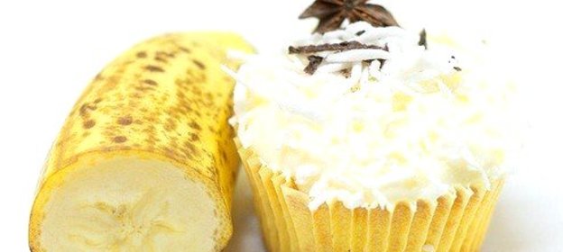 Ванильные кексы с бананом