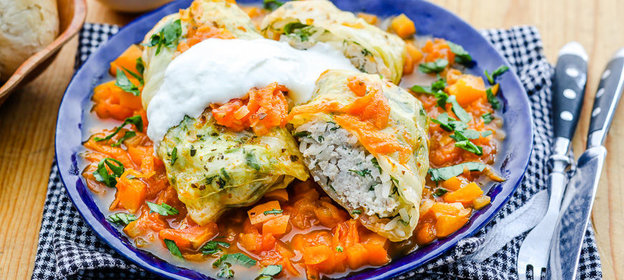 Голубцы из молодой капусты