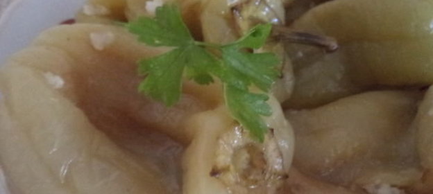 Салат из морской рыбы с овощами