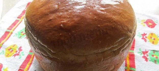 Деревенский хлеб на меду